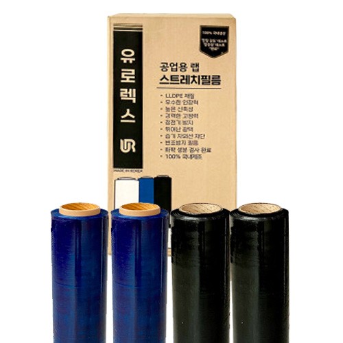 100-4. 수동 스트레치필름/유색 (4롤/박스)