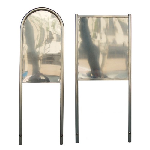 70-1. 스텐표지판 (무지), 사각,아치형